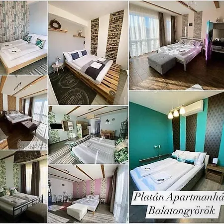 מלון דירות Platan Apartmanhaz 4*