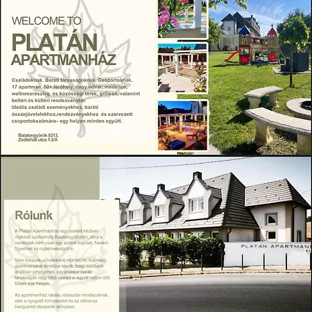 Platán Aparthotel Balatongyörök